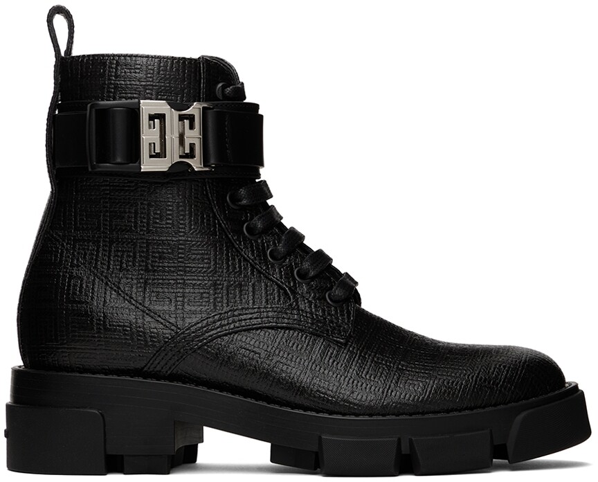 

Черные сапоги терра Givenchy
