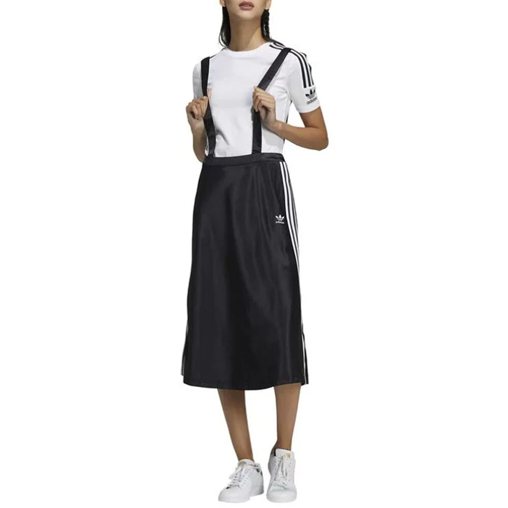 

Юбка Adidas Originals Midi, черный