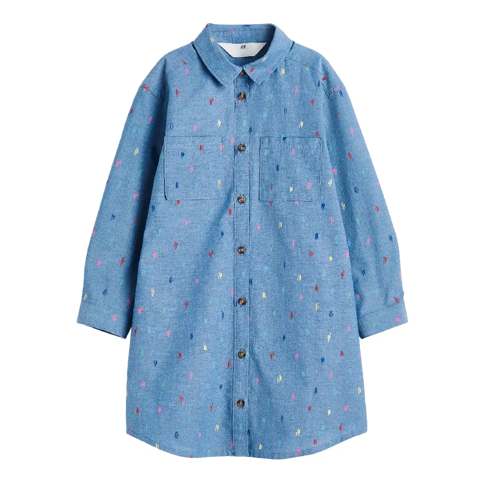 

Платье H&M Kids Shirt, синий