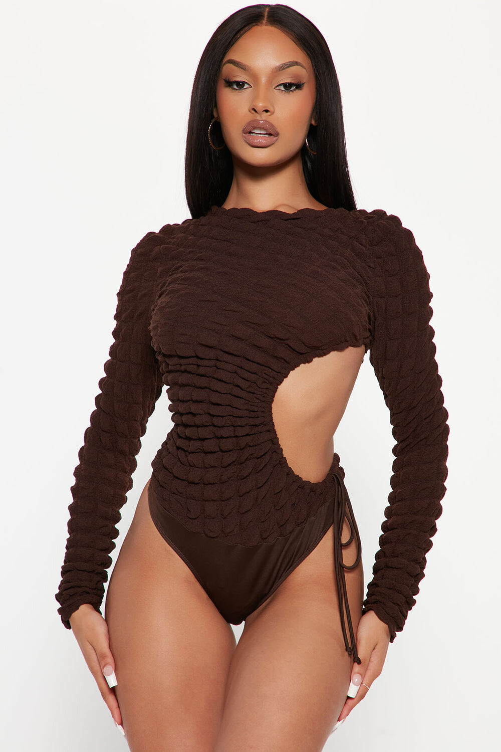 

Боди Fashion Nova FB90052, шоколад