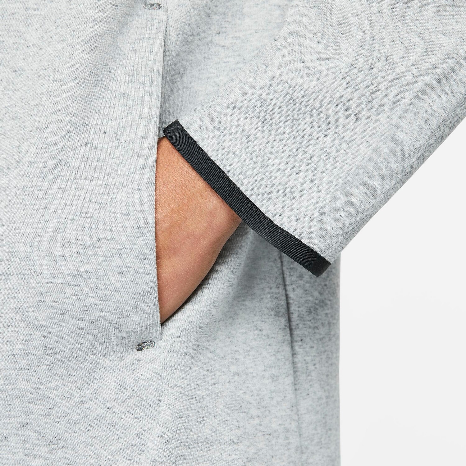 Мужская футболка Nike Sportswear Grind Tech Fleece с молнией до ...