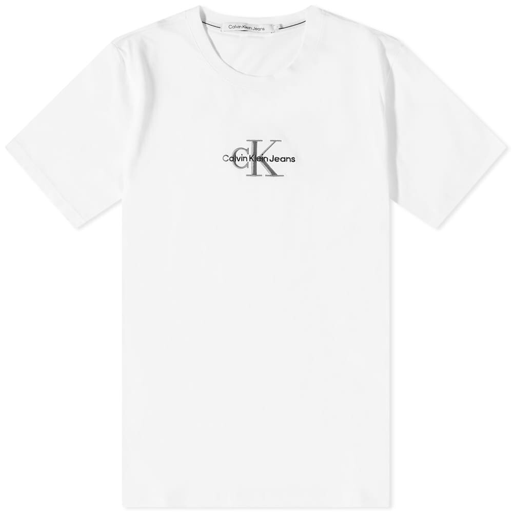 

Футболка Calvin Klein Monologo Tee, Белый
