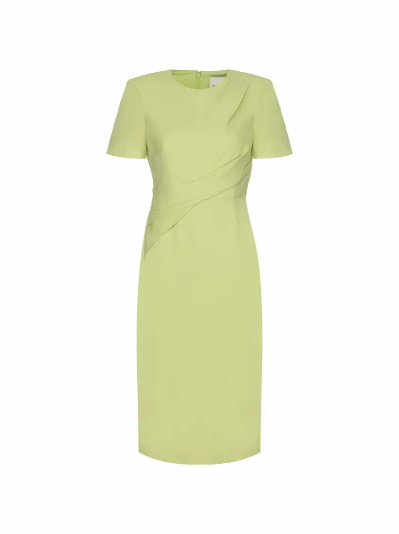 

Платье миди с оборками Roland Mouret