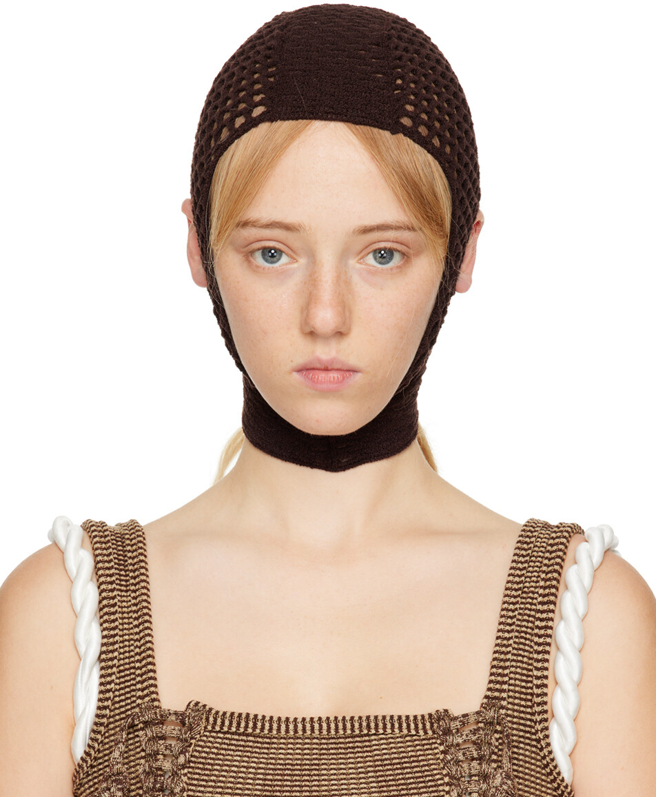 

SSENSE Exclusive Brown Map Балаклава Isa Boulder