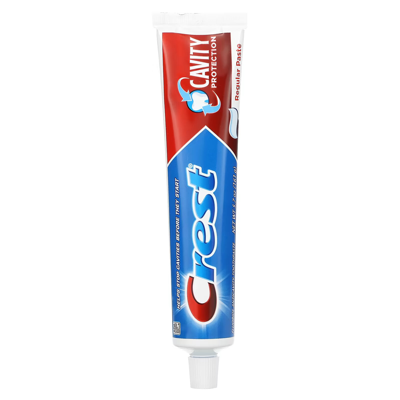 Crest, Cavity Protection, зубная паста с фтором, обычная, 161 г (5,7 унции) - фото