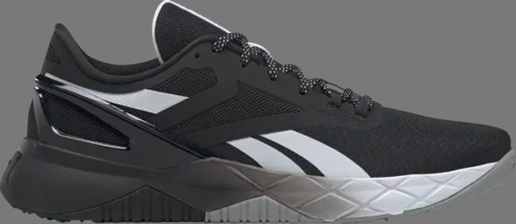 Кроссовки nanoflex tr 'black pure grey' Reebok, черный - фото