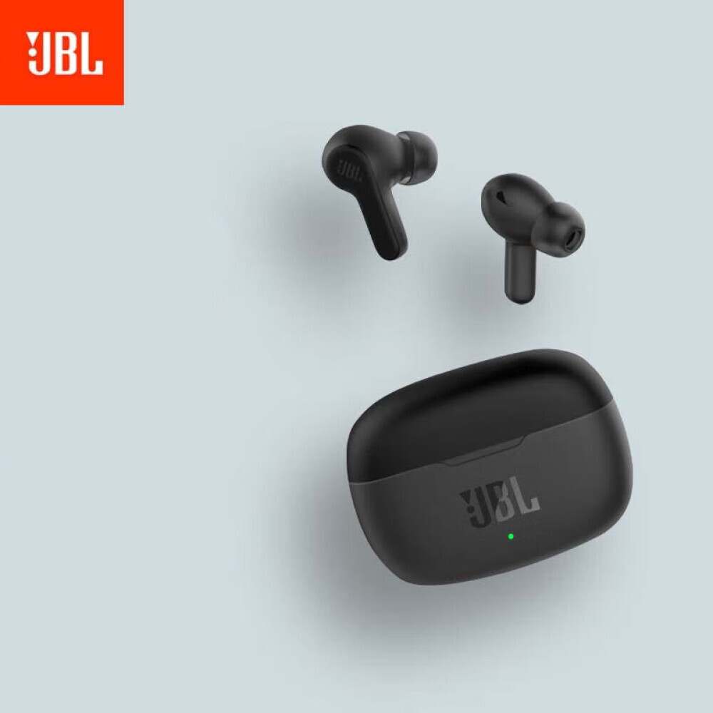 

Bluetooth-гарнитура JBL Wave 200 TWS водонепроницаемые, с шумоподавлением, черный