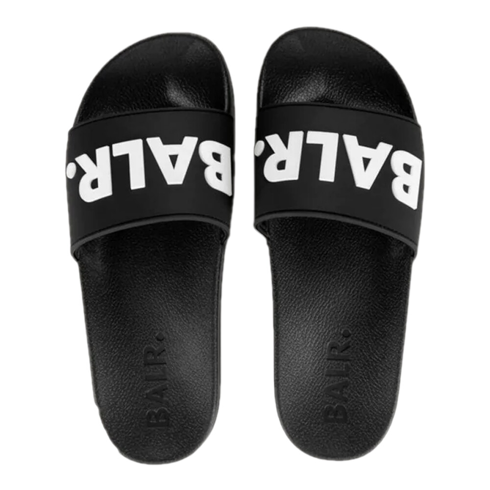 

Шлепанцы BALR Embossed Logo, черный