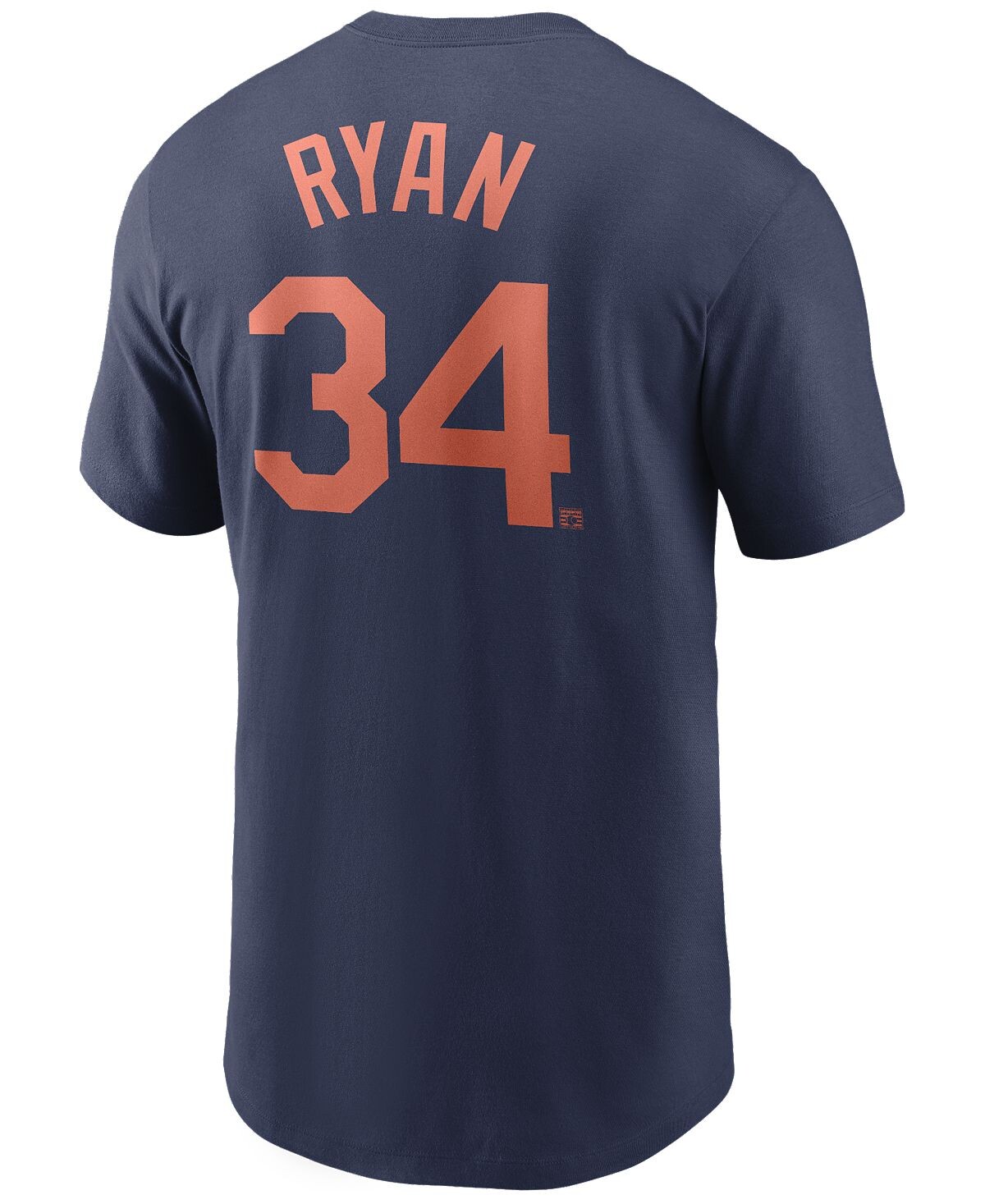 

Футболка houston astros men's coop nolan ryan с именем и номером игрока Nike, синий