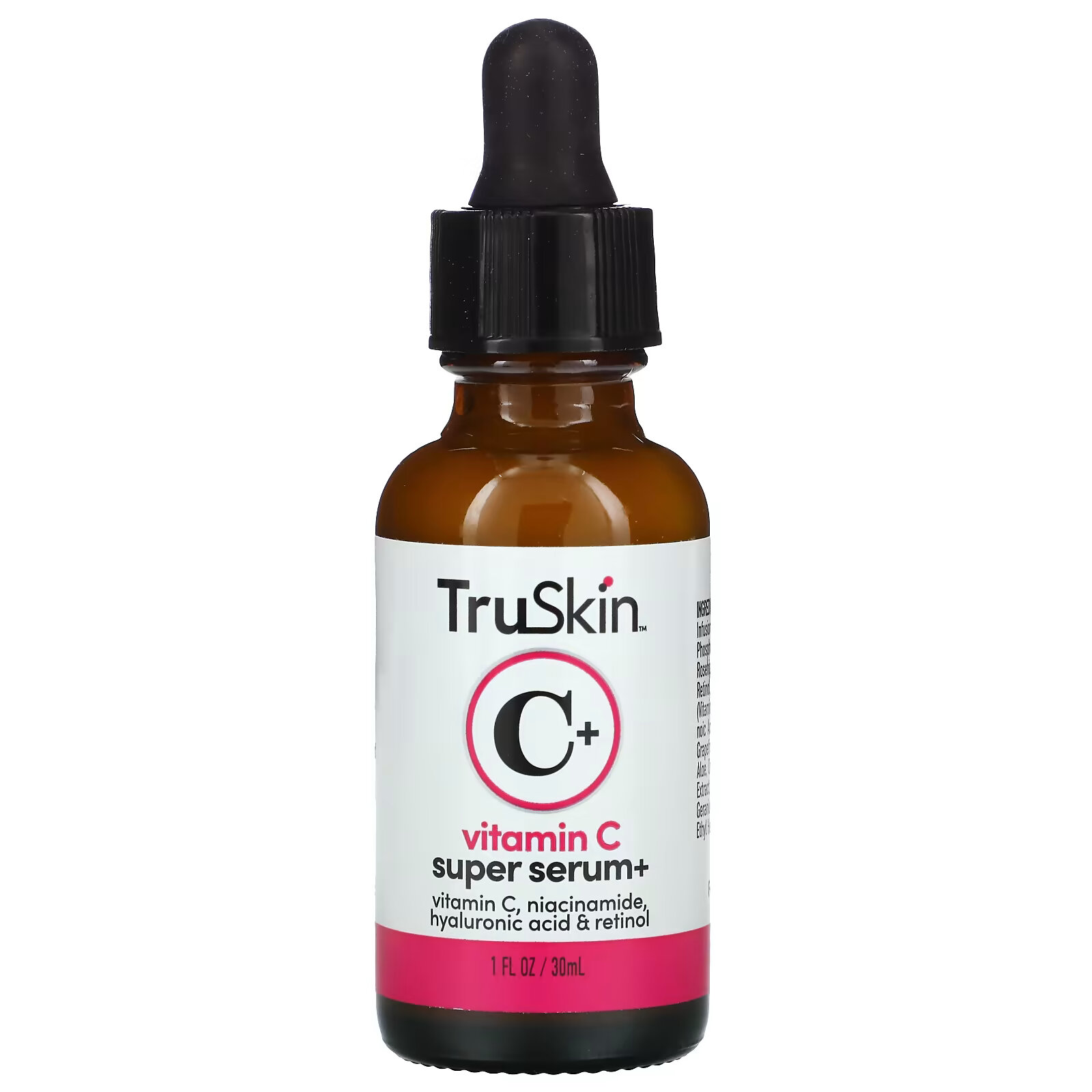 цена TruSkin, Vitamin C Super Serum +, 1 жидкая унция (30 мл)