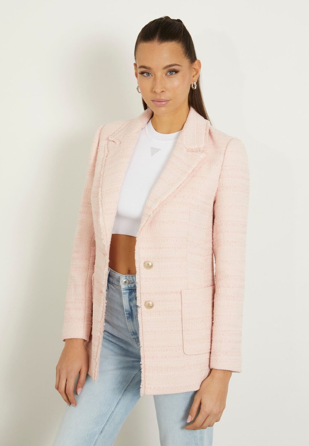 

Блейзер MONOPETTO IN Guess, цвет rosa