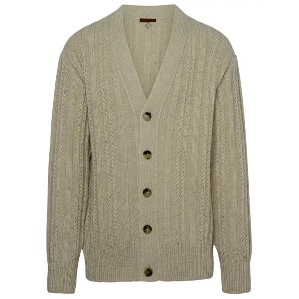 

Кардиган beige alpaca blend cardigan Alanui, мультиколор