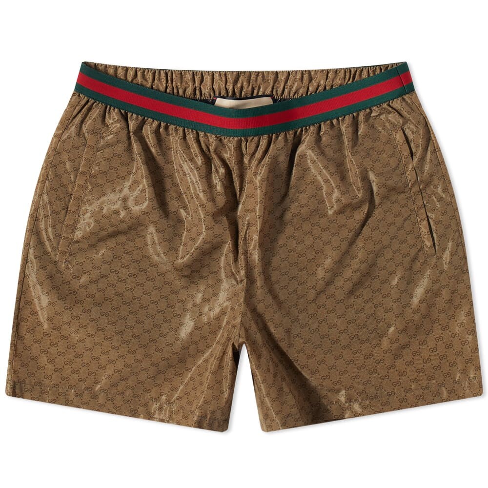 

Жаккардовые плавки с узором GG Gucci