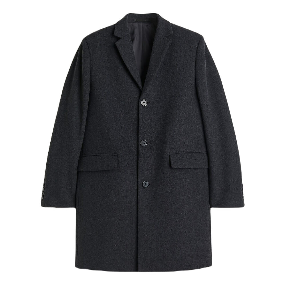 

Пальто H&M Wool-blend, темно-серый