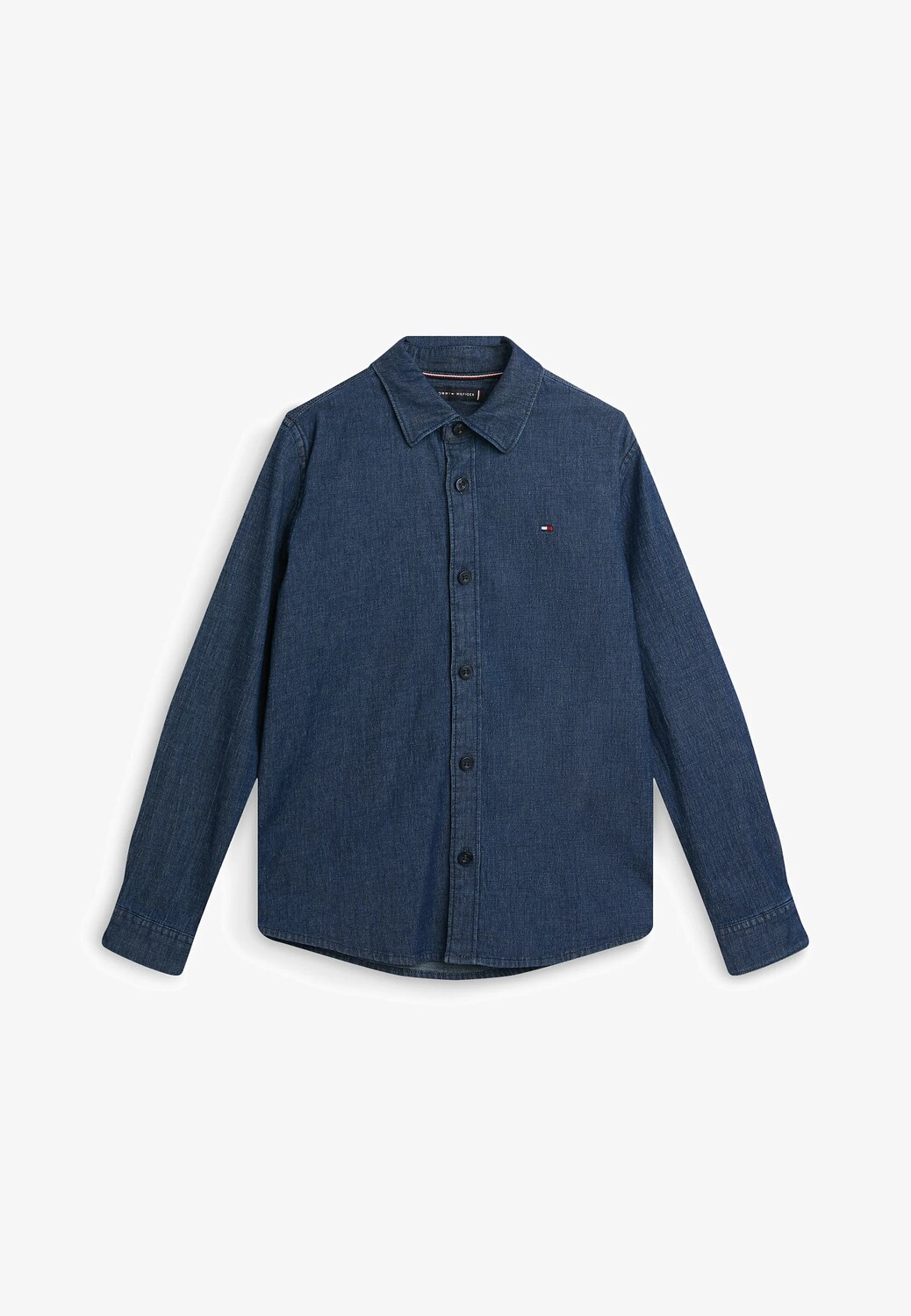 

Рубашка Tommy Hilfiger, темный джинсовый