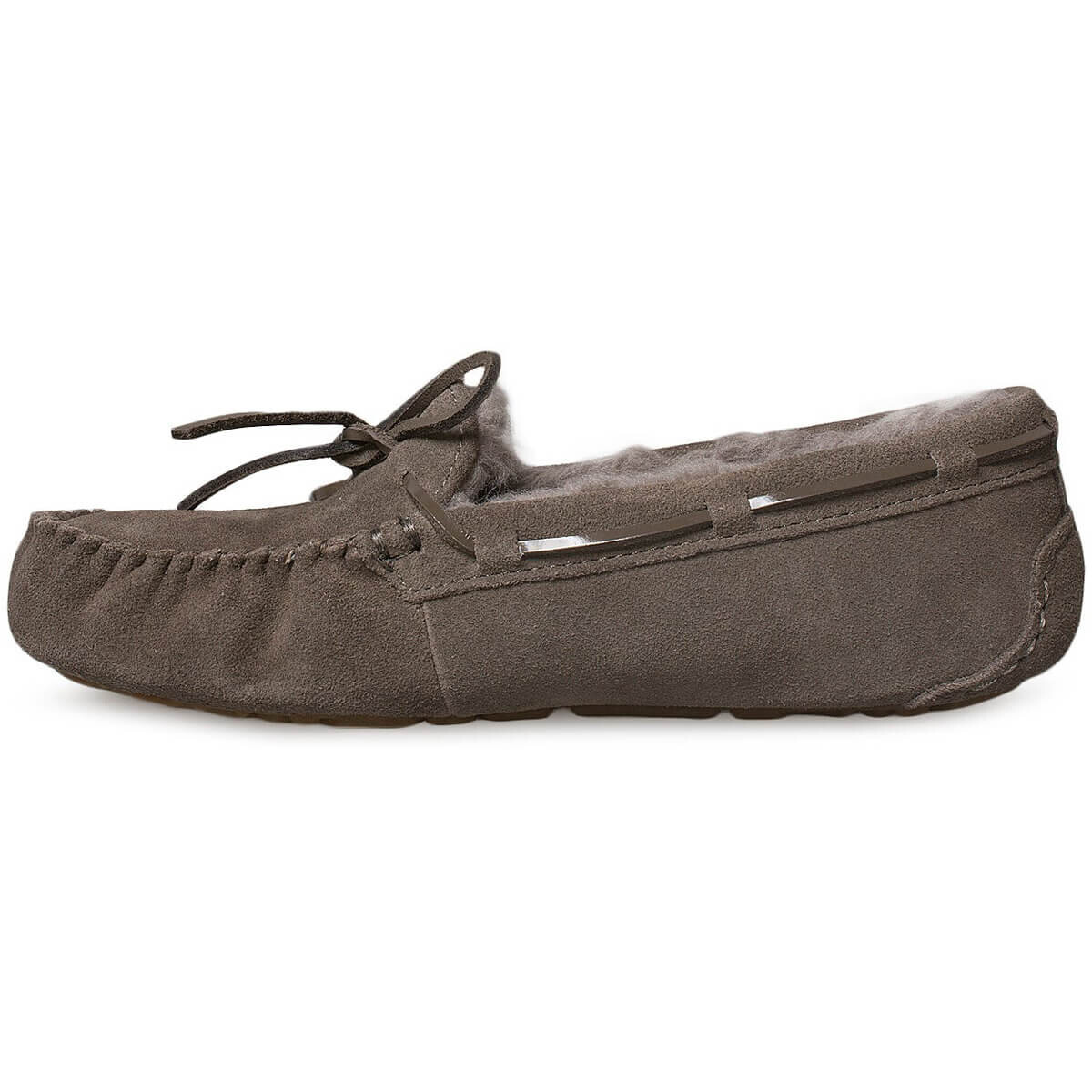

Замшевые тапочки UGG Dakota, коричневый