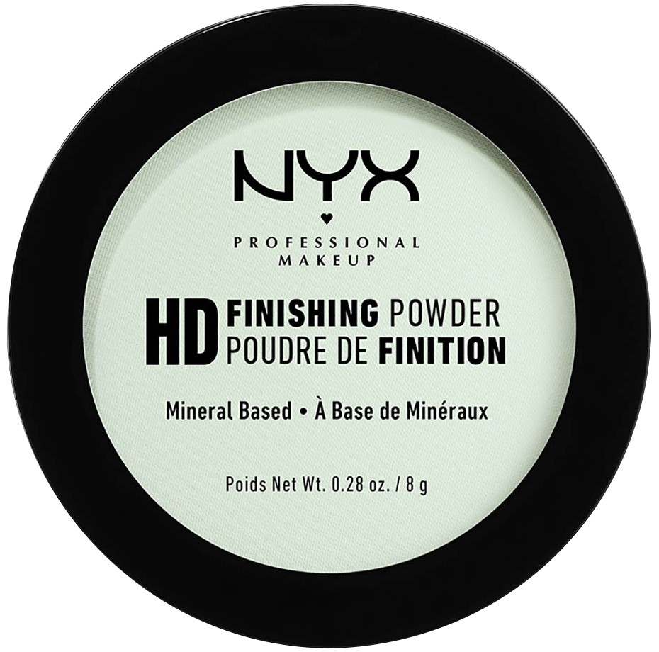 NYX Professional Makeup High Definition зеленая пудра для лица, 8 г - фото