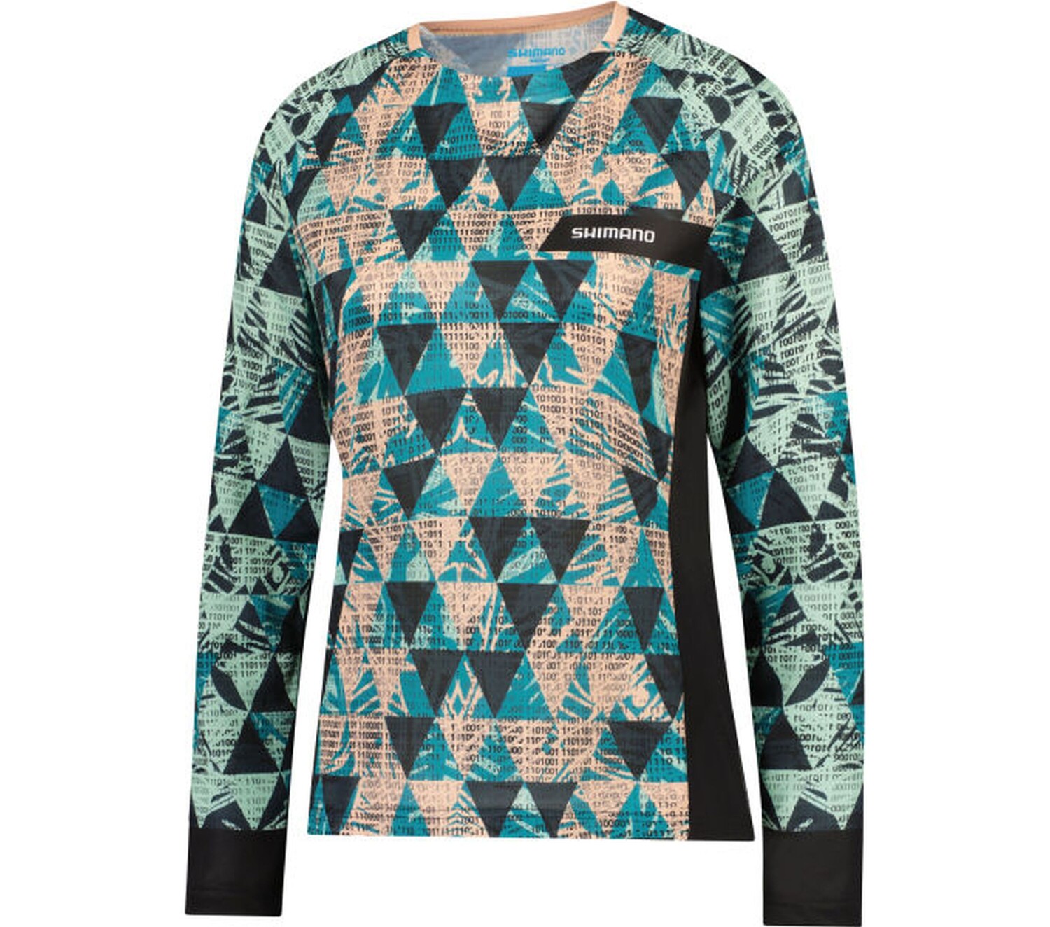 

Лонгслив SHIMANO Long Sleeve Jersey Woman's SAIKO, черный