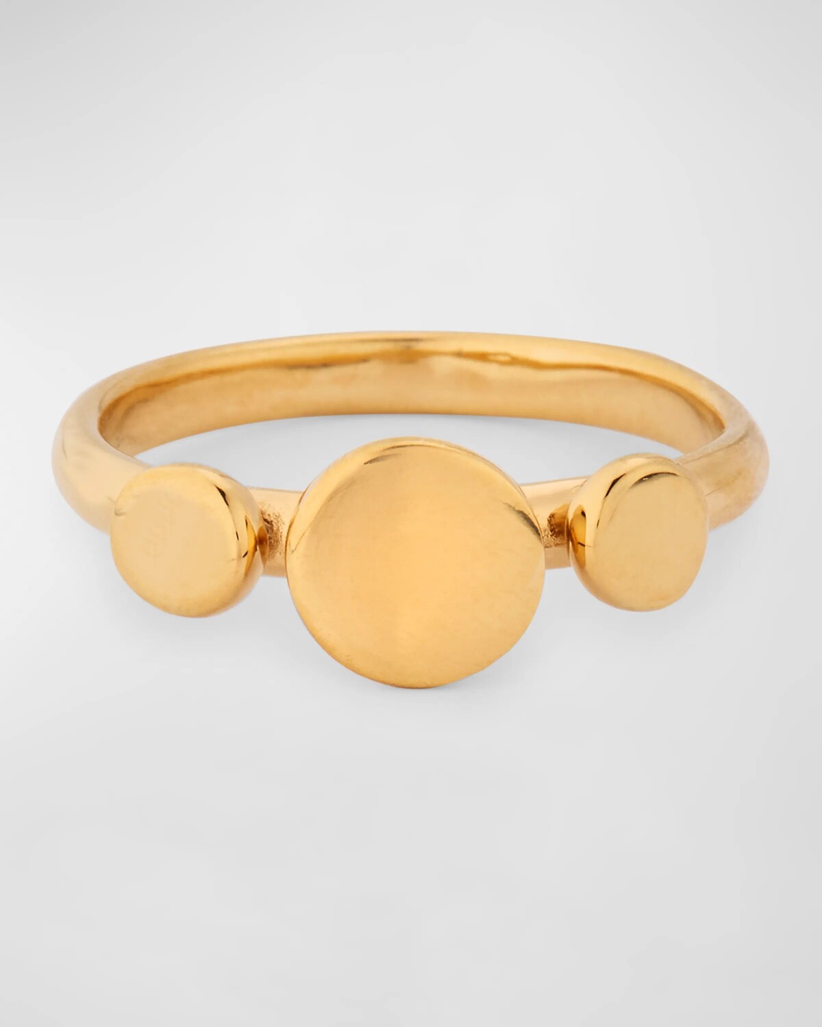 

Кольцо Кала Диск SOKO, цвет Gold