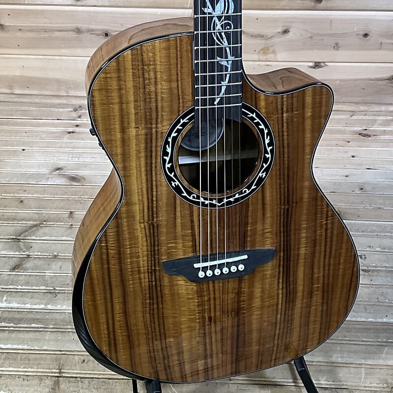

Акустическая гитара Luna Vineyard Koa Bevel Grand Auditorium Acoustic Guitar - Natural