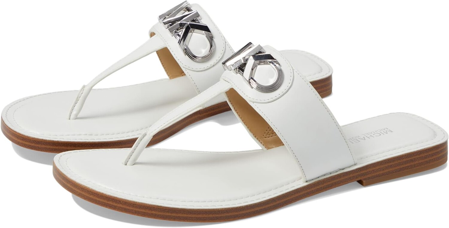 

Шлепанцы Parker Thong MICHAEL Michael Kors, цвет Optic White