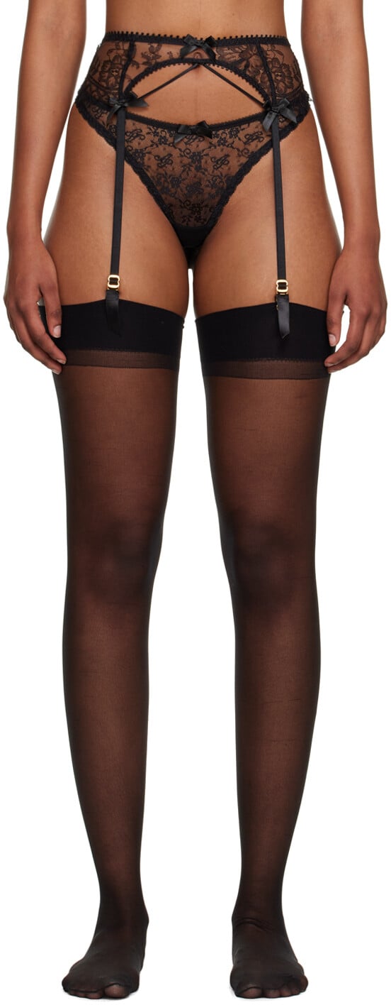 

Черный пояс с подвязками Agent Provocateur Kiya