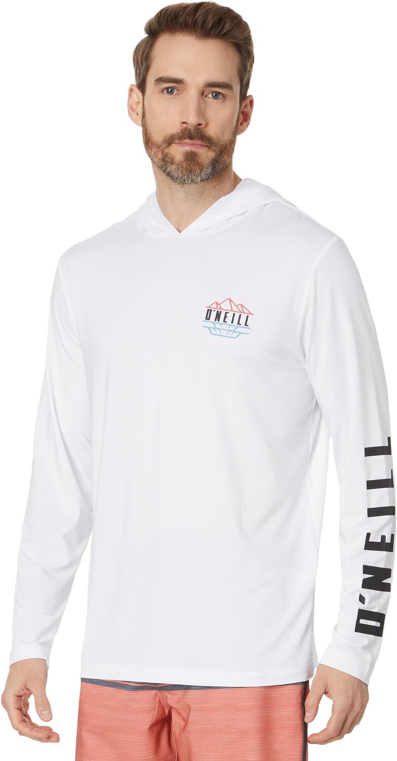 

Футболка O'Neill Traveler UPF Hooded Long Sleeve Tee, белый