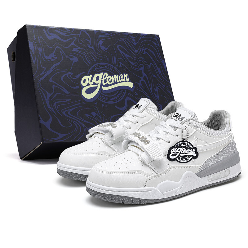 

Кроссовки Ogoman OUGLEMEN Skateboarding Shoes Unisex Low-top, белый