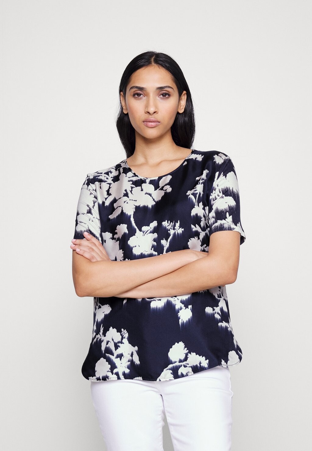 

Футболка с принтом Max Mara Leisure, синий