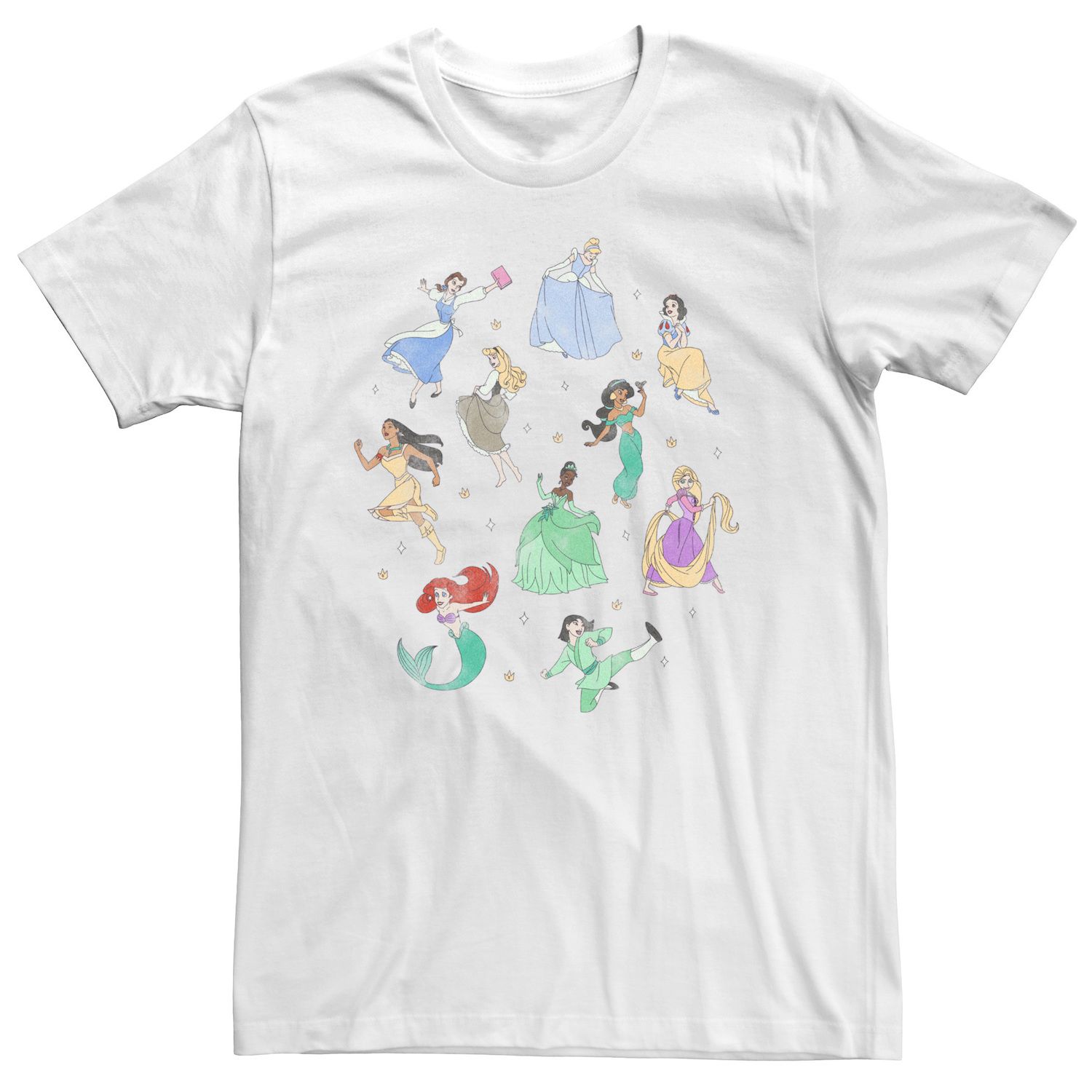 Детская футболка с рисунком Disney Princesses Licensed Character
