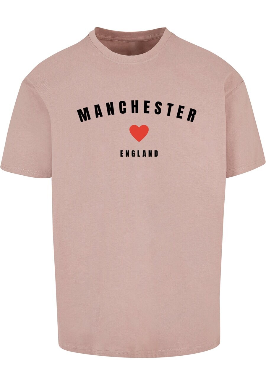 

Футболка Merchcode MANCHESTER, темно-розовый