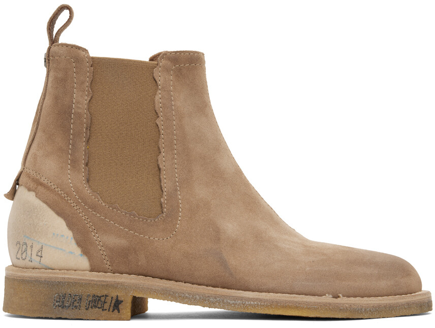 

Ботинки челси Tan John Golden Goose