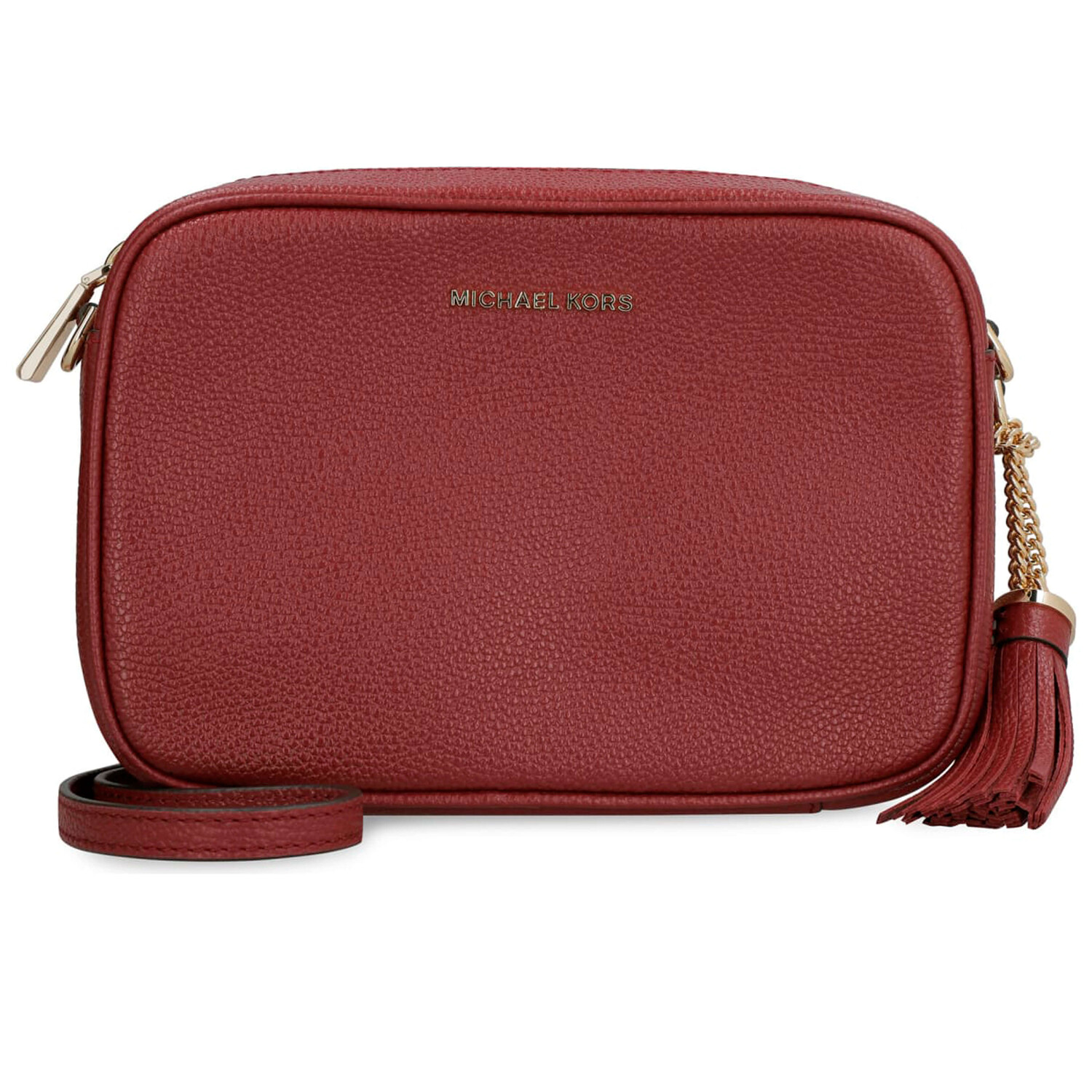 

Сумка кросс-боди Michael Kors Ginny Leather, бордовый