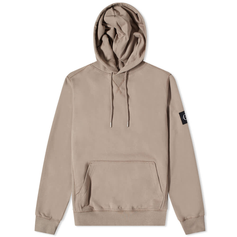 

Толстовка Calvin Klein Monogram Sleeve Badge Hoody, Серый