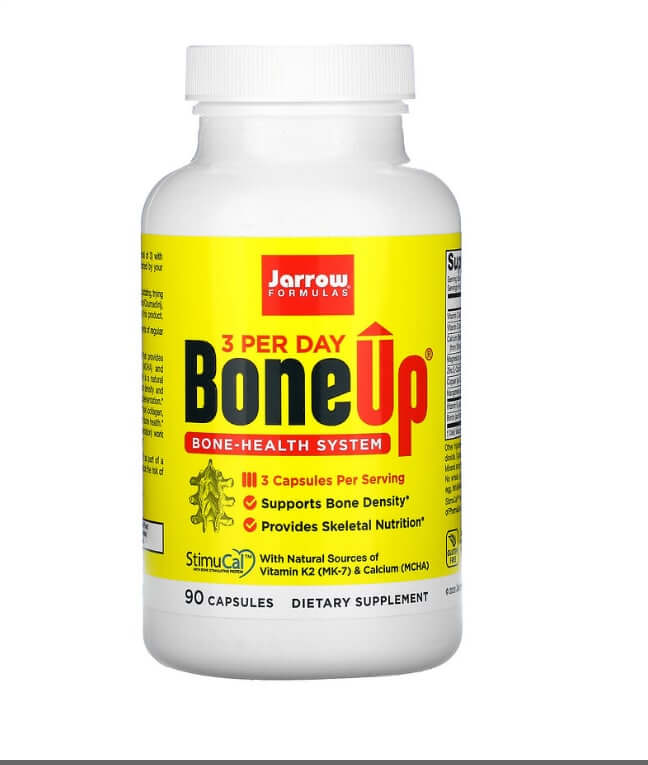 Система для здоровья костей Bone-Up, три раза в день, 90 капсул, Jarrow Formulas - фото