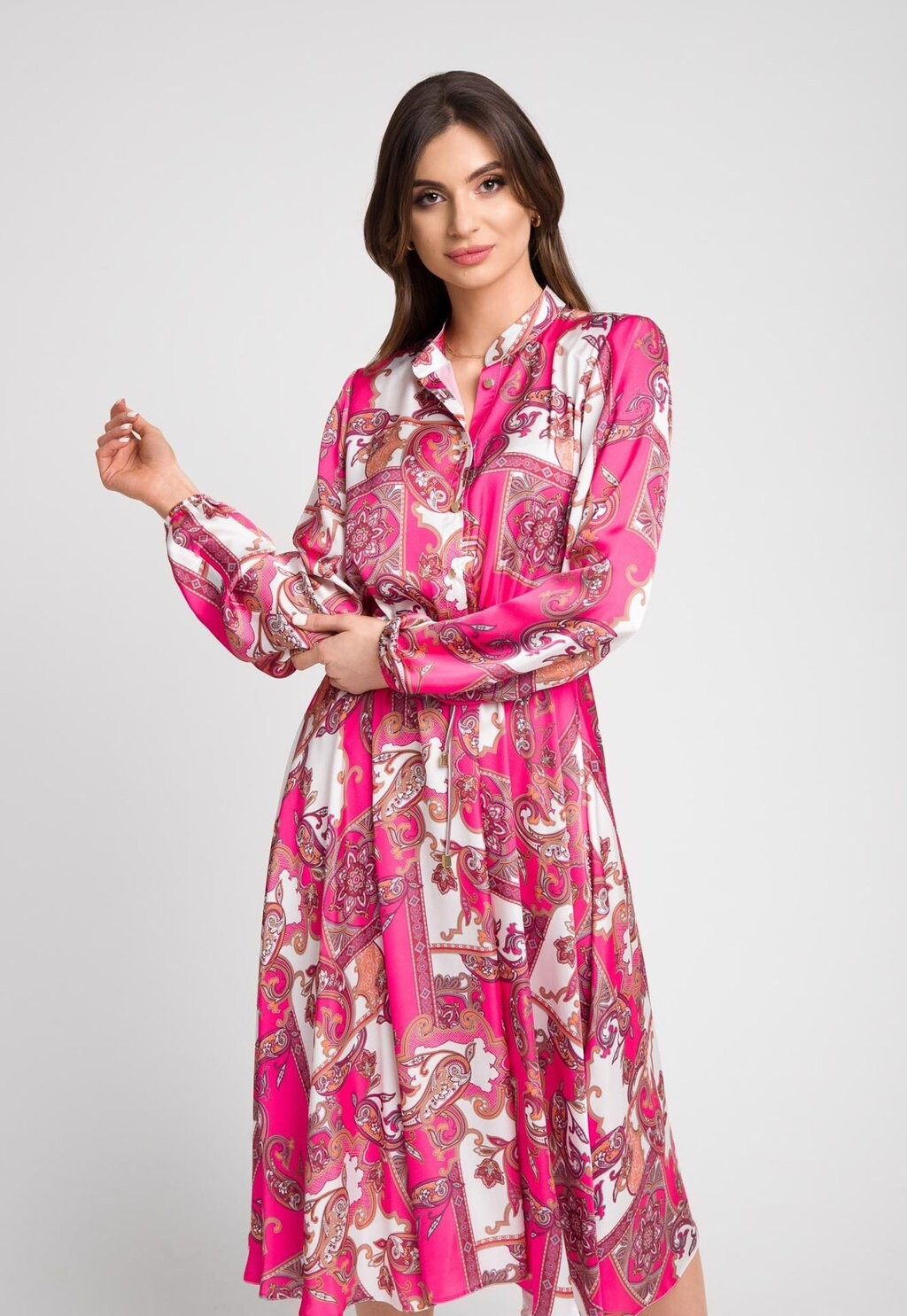 

Летнее платье Swing Fashion, розовый