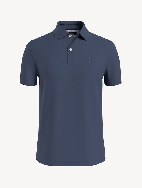 

Футболка-поло Tommy Hilfiger Regular Fit, темно-голубой