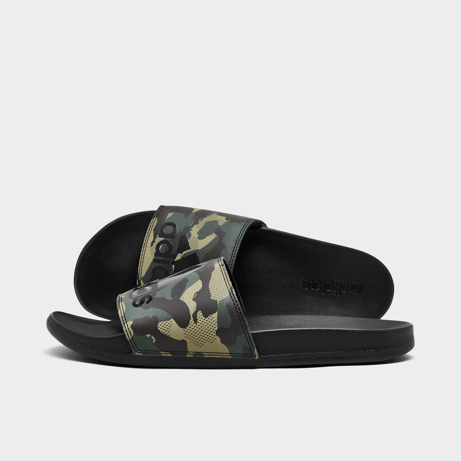 

Мужские шлепанцы adidas Adilette Cloudfoam Plus Plus, черный