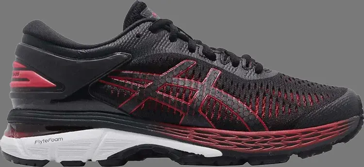 

Кроссовки wmns gel kayano 25 wide 'classic red' Asics, черный