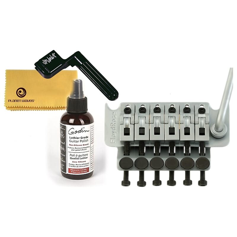 

Комплект тремоло Floyd Rose Original FRT100 Chrome R2 FRT100 / FRNR2CP