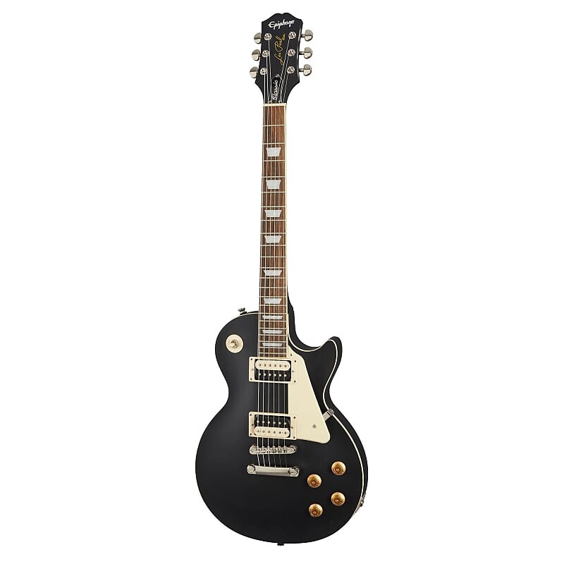 

Электрогитара Epiphone Les Paul Classic Worn в цвете Worn Ebony