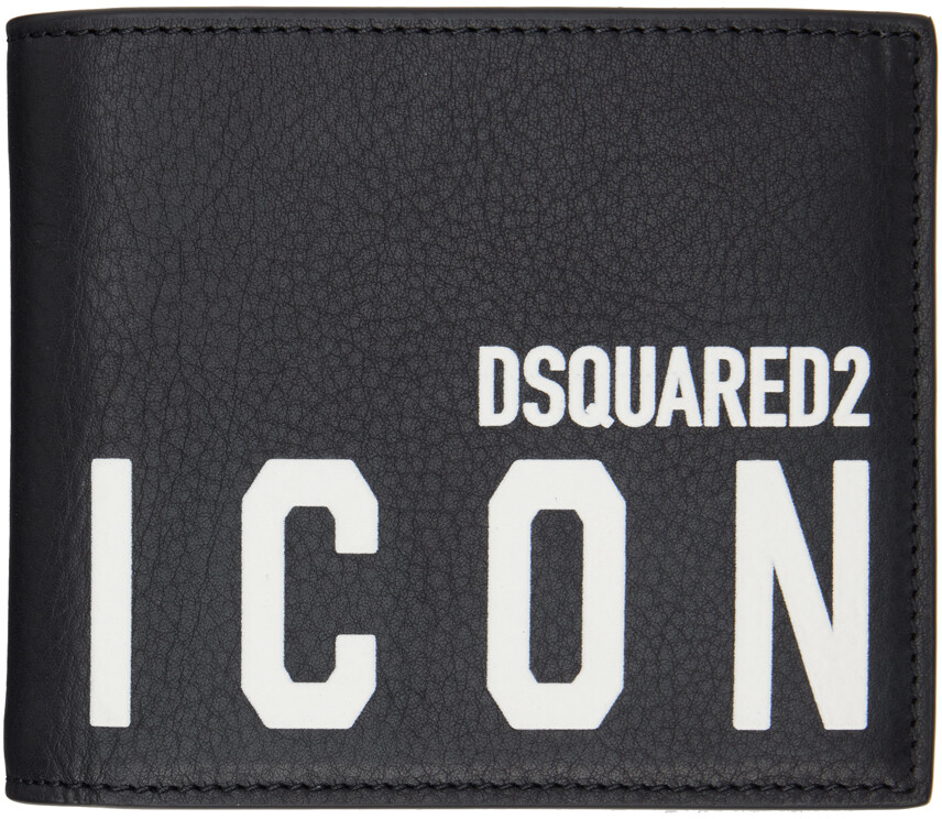 

Черный кошелек Be Icon Dsquared2
