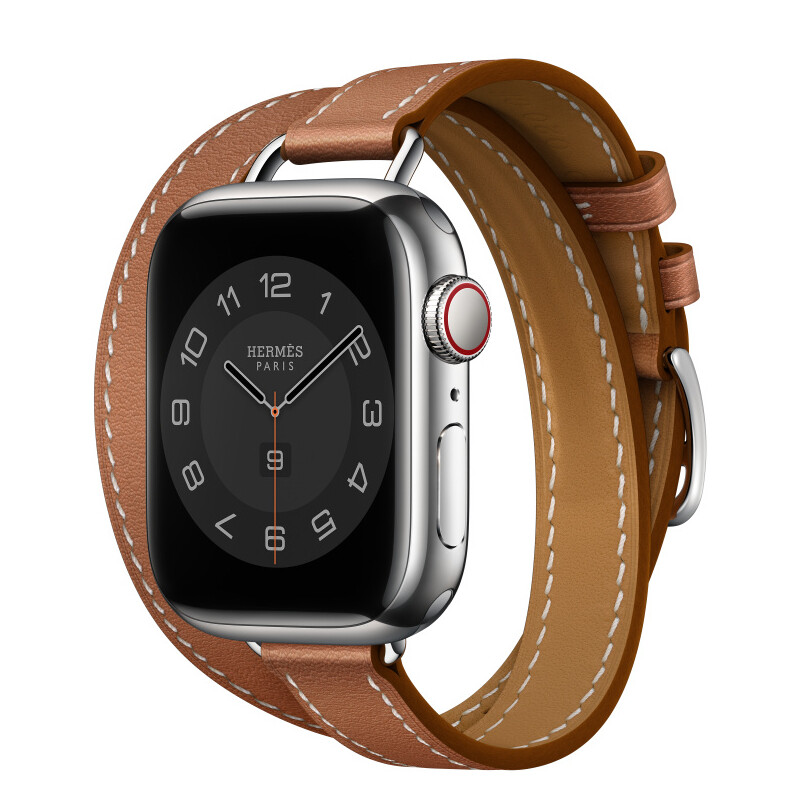 

Умные часы Apple Watch Series 8 Hermes (GPS + Cellular), 41мм, Silver/Gold