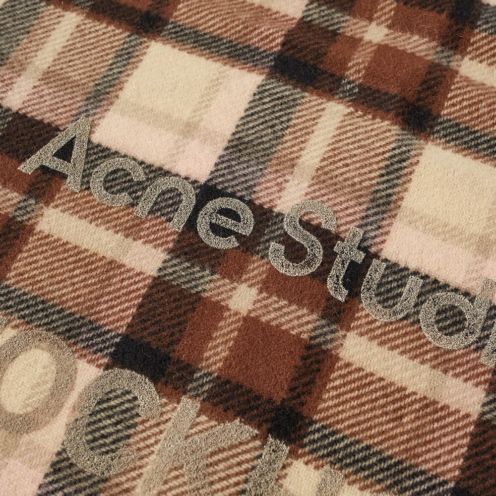 

Шарф Acne Studios Cassiar Check New Scarf