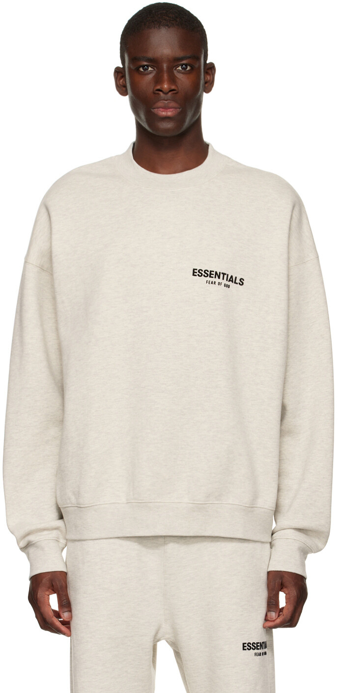 

Толстовка Off-White с круглым вырезом Essentials, Белый