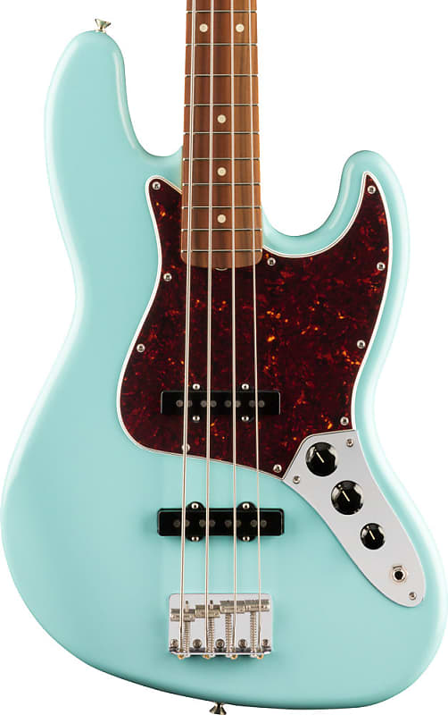 Fender Vintera '60s Jazz Bass - Дафна Блю Fender Guitars