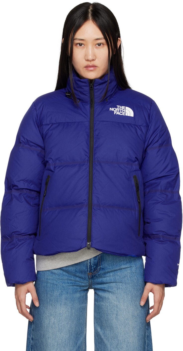 

Синий пуховик RMST Nuptse The North Face