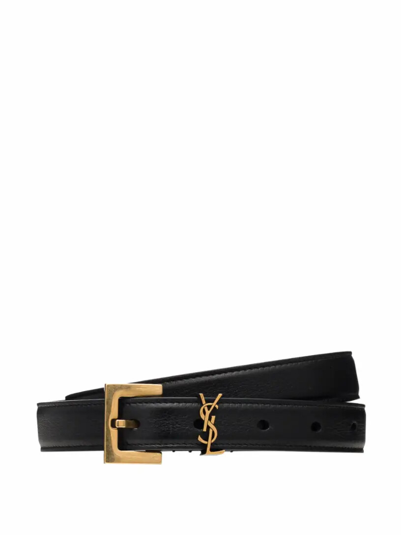

Кожаный ремень Cassandre Saint Laurent
