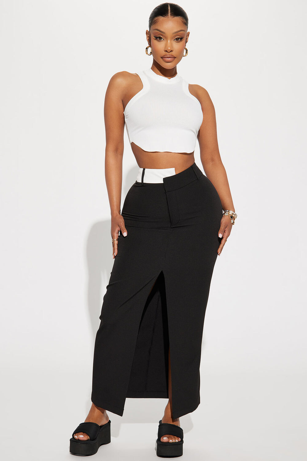 

Юбка Fashion Nova S40001C, черный