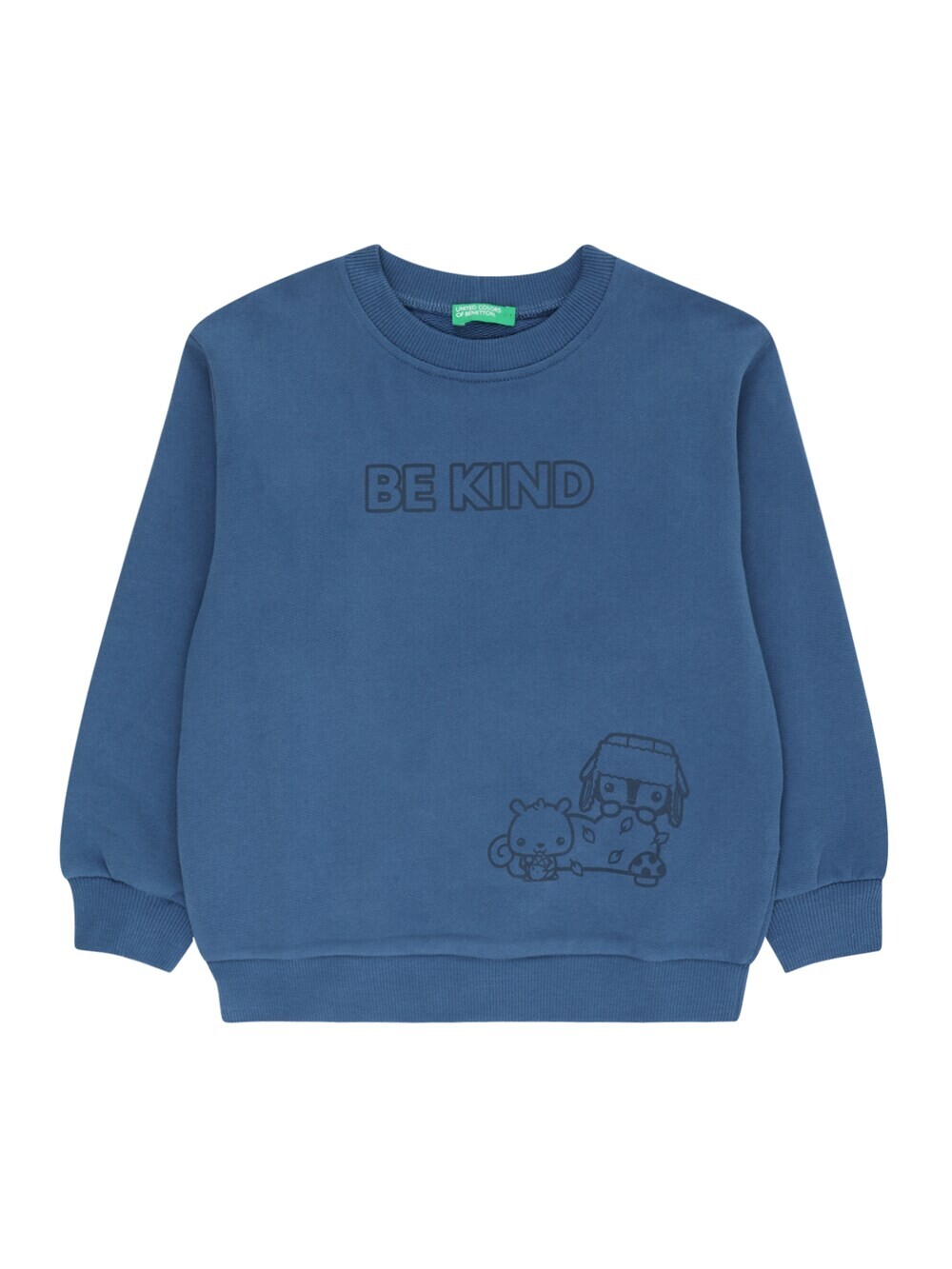 

Толстовка United Colors Of Benetton, синий/темно-синий